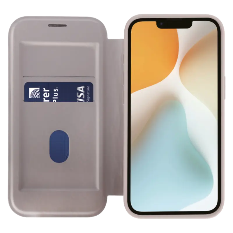 Vivanco Mag Wallet Apple Apple iPhone 17e/16e Greige - 2864529