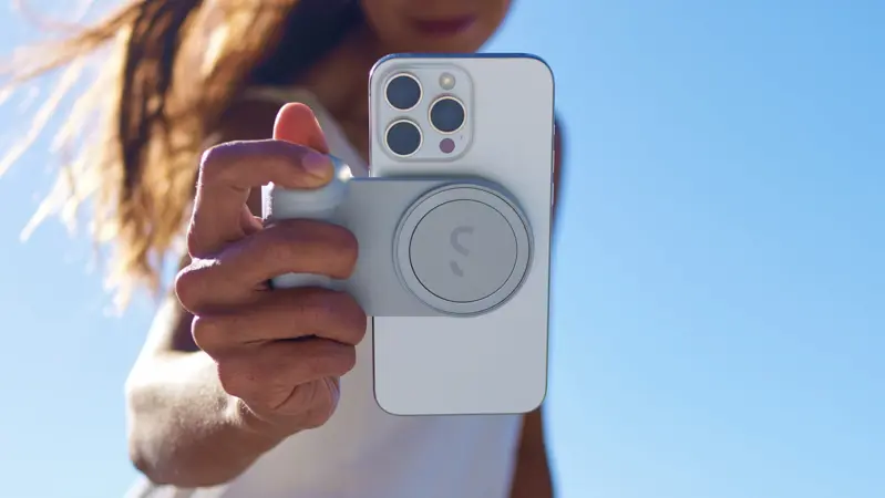 Shiftcam SnapGrip Pro Qi2 med batteri MagSafe-kompatibelt Sort - 2933463