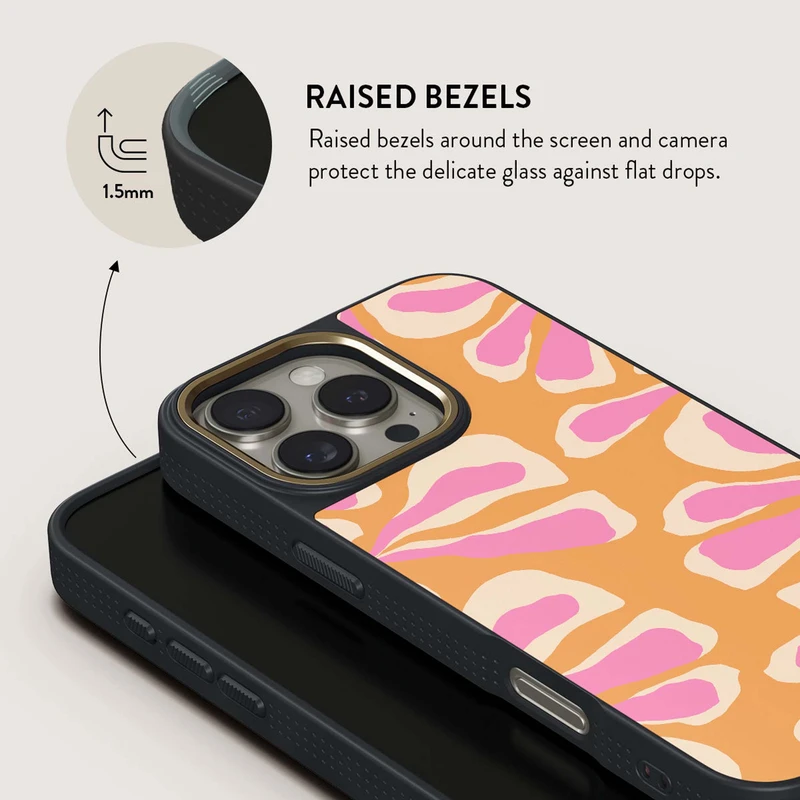 Burga Aloha - Apple iPhone 16 Pro Max Cover Elite Magsafe Sort/Guld - 2935481