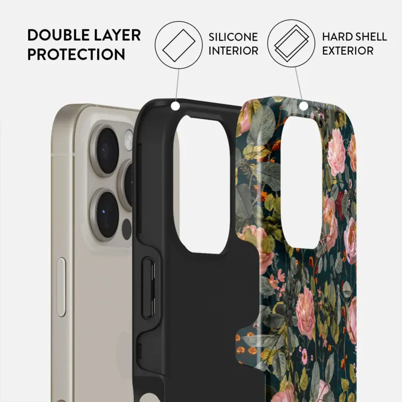 Burga Bloomy Garden - Apple iPhone 16 Tough Cover - 2936996