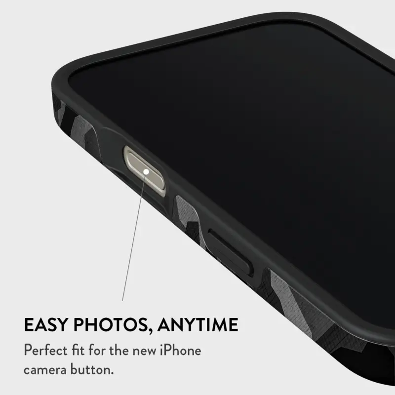 Burga Night Black Camo - Apple iPhone 16 Tough Cover - 2937764