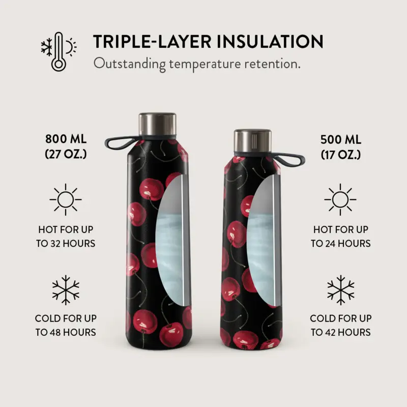 Burga Cherrybomb - Vand-/Termoflaske 800ml - 2948696
