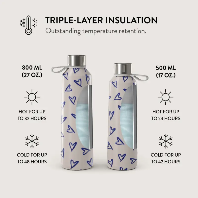 Burga Love Me Right - Vand-/Termoflaske 800ml - 2948828