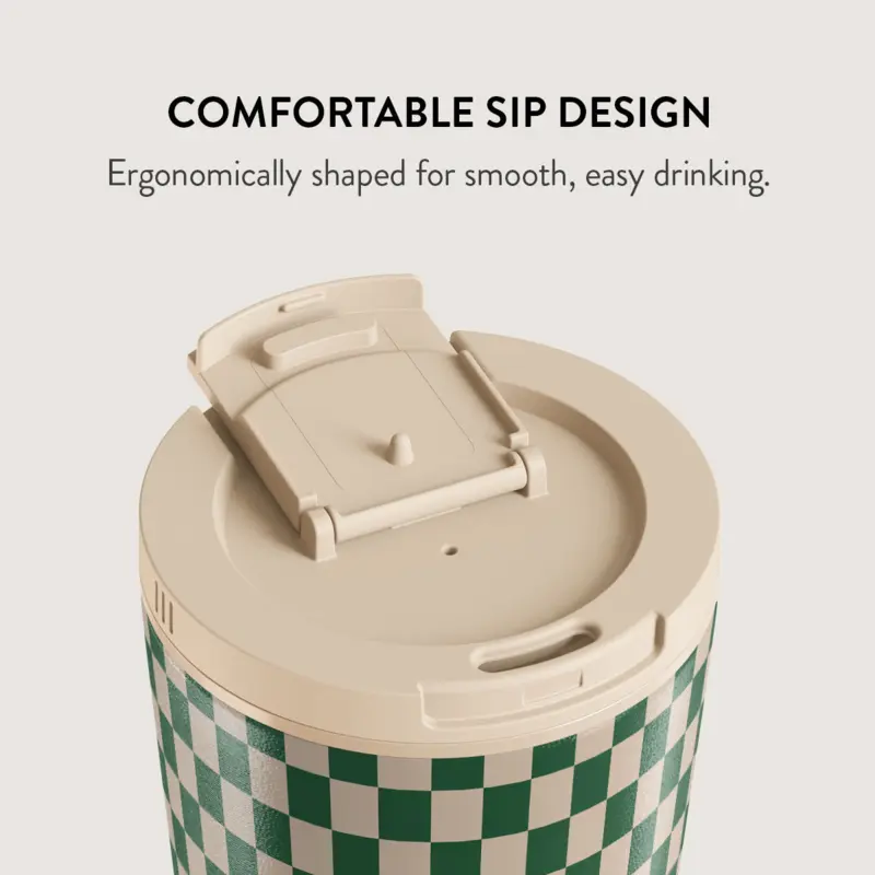 Burga Ivy League - Termokop 500ml med Låg/Sugerør sæt - 2950258