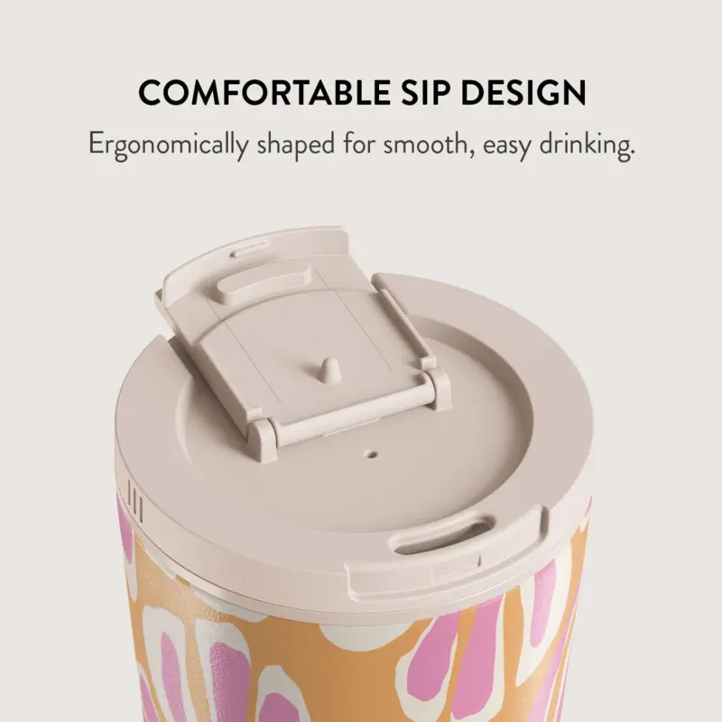 Burga Aloha - Termokop 500ml med Låg/Sugerør sæt - 2950270