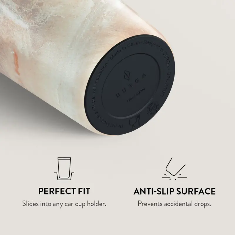 Burga Serene Sunset - Termokop 500ml med Låg/Sugerør sæt - 2950324
