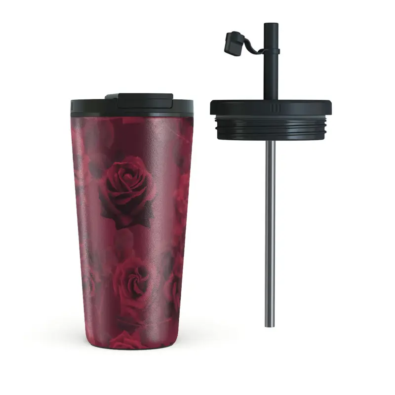 Burga Femme Fatale - Termokop 500ml med Låg/Sugerør sæt - 2950400