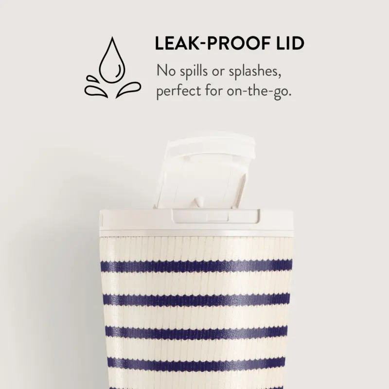 Burga Old Money - Termokop 500ml med Låg/Sugerør sæt - 2950468