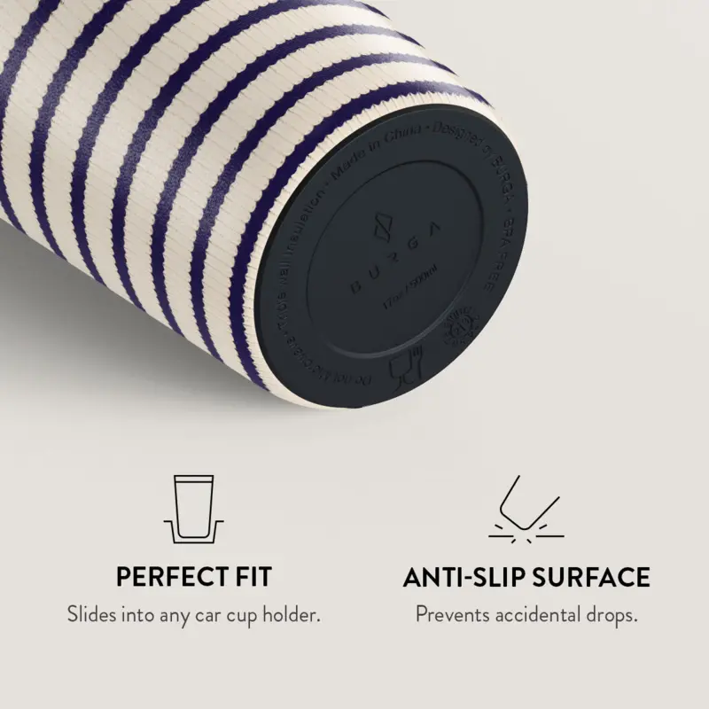 Burga Old Money - Termokop 500ml med Låg/Sugerør sæt - 2950468