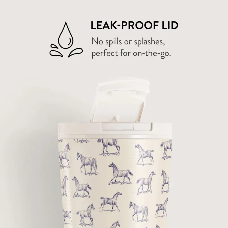 Burga Derby Race - Termokop 500ml med Låg/Sugerør sæt - 2950470