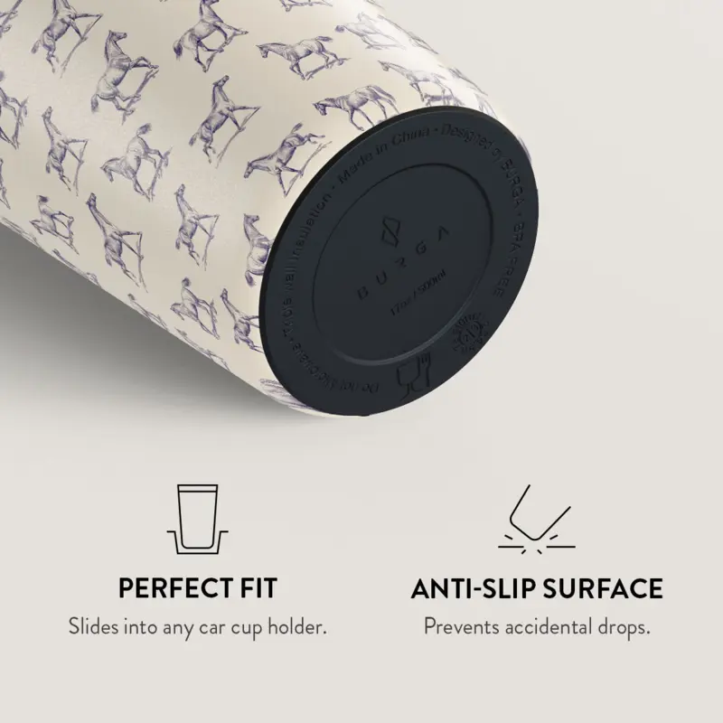 Burga Derby Race - Termokop 500ml med Låg/Sugerør sæt - 2950470