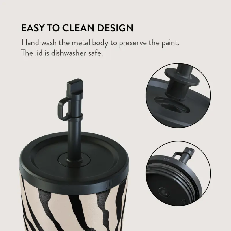 Burga Imperial - Termokop 500ml med Låg/Sugerør sæt - 2950524