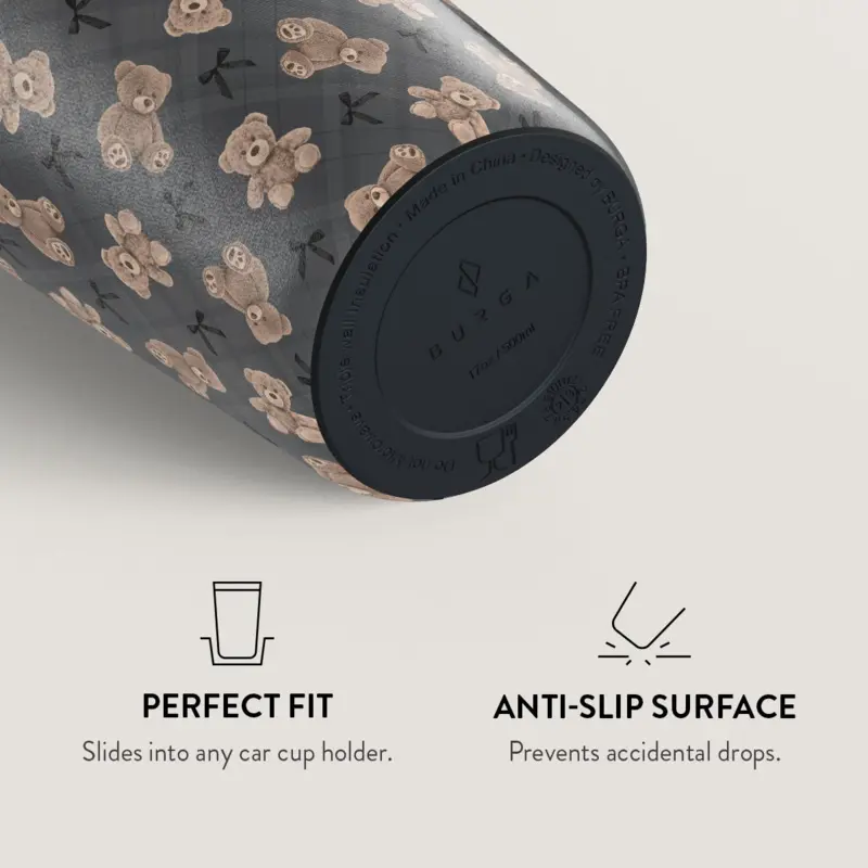 Burga BFF - Termokop 500ml med Låg/Sugerør sæt - 2950542