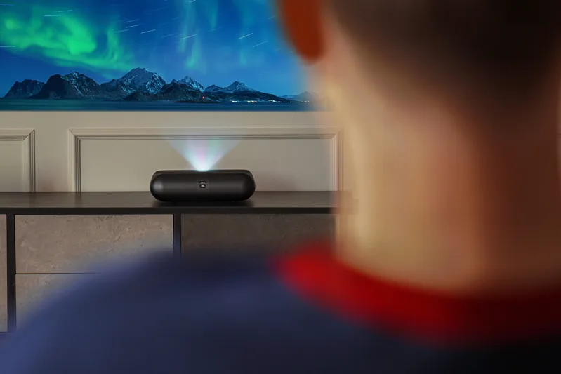 Yaber K300s DLP 3x RGB Laser UST Projektor Sort - 1363035