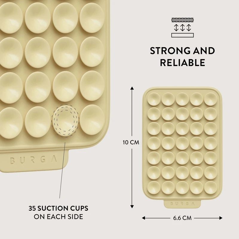 Burga StickPad-Sticky Grip Butter Gul - 2966117