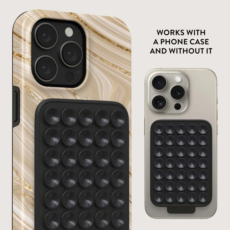 Burga StickPad-Sticky Grip Sort - 2966118