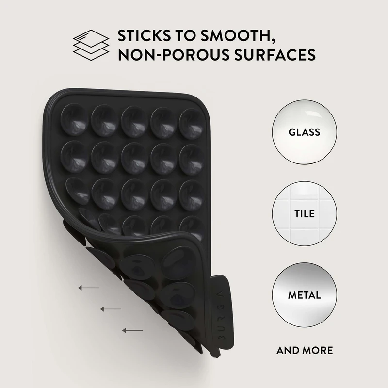 Burga StickPad-Sticky Grip Sort - 2966118