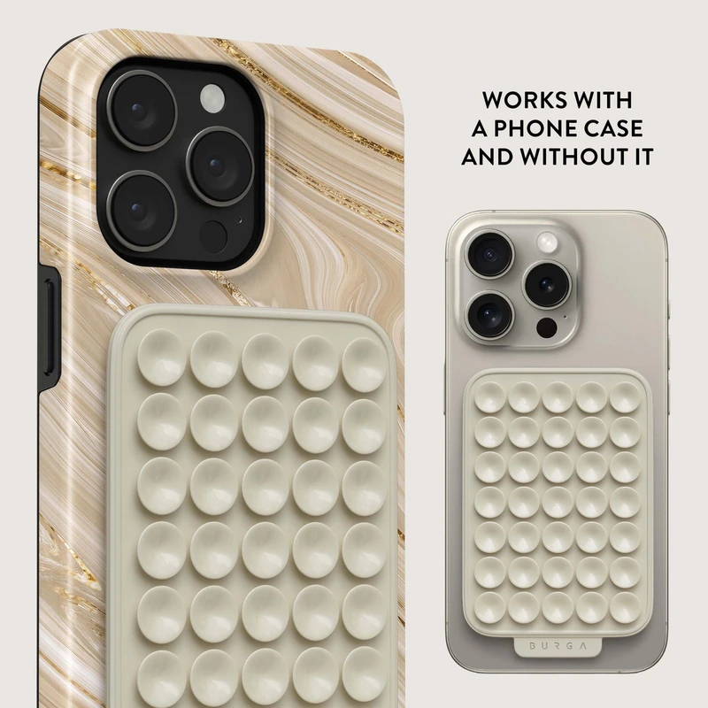 Burga StickPad-Sticky Grip Lysegrå - 2966119