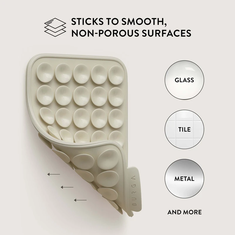 Burga StickPad-Sticky Grip Lysegrå - 2966119