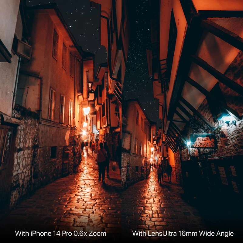 Shiftcam LensUltra 16mm vidvinkel S-Mount kompatibel sort - 2966803