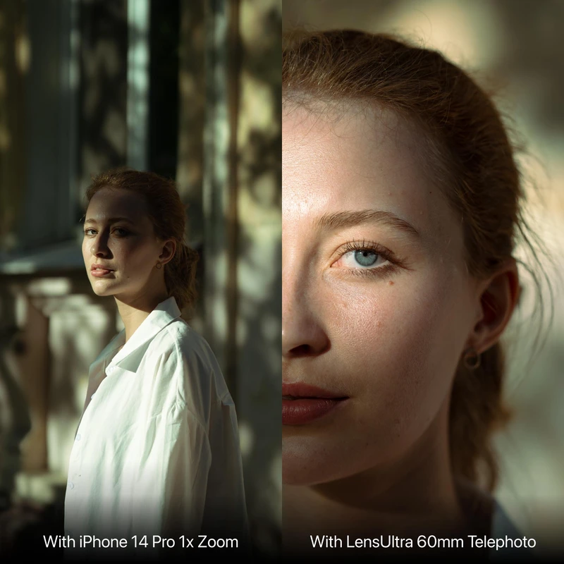 Shiftcam LensUltra 60mm Telephoto S-Mount kompatibel Sort - 2966804