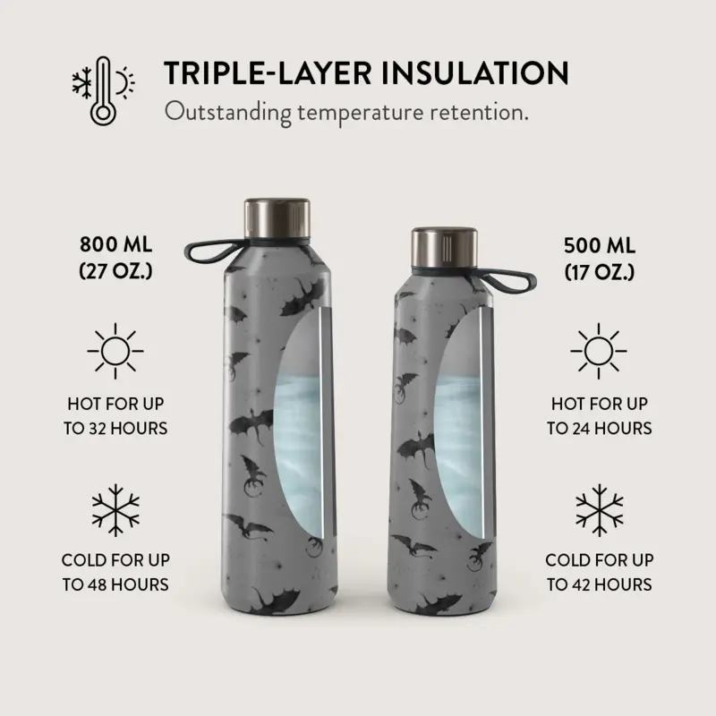 Burga Draco - Vand-/Termoflaske 800ml - 2974733