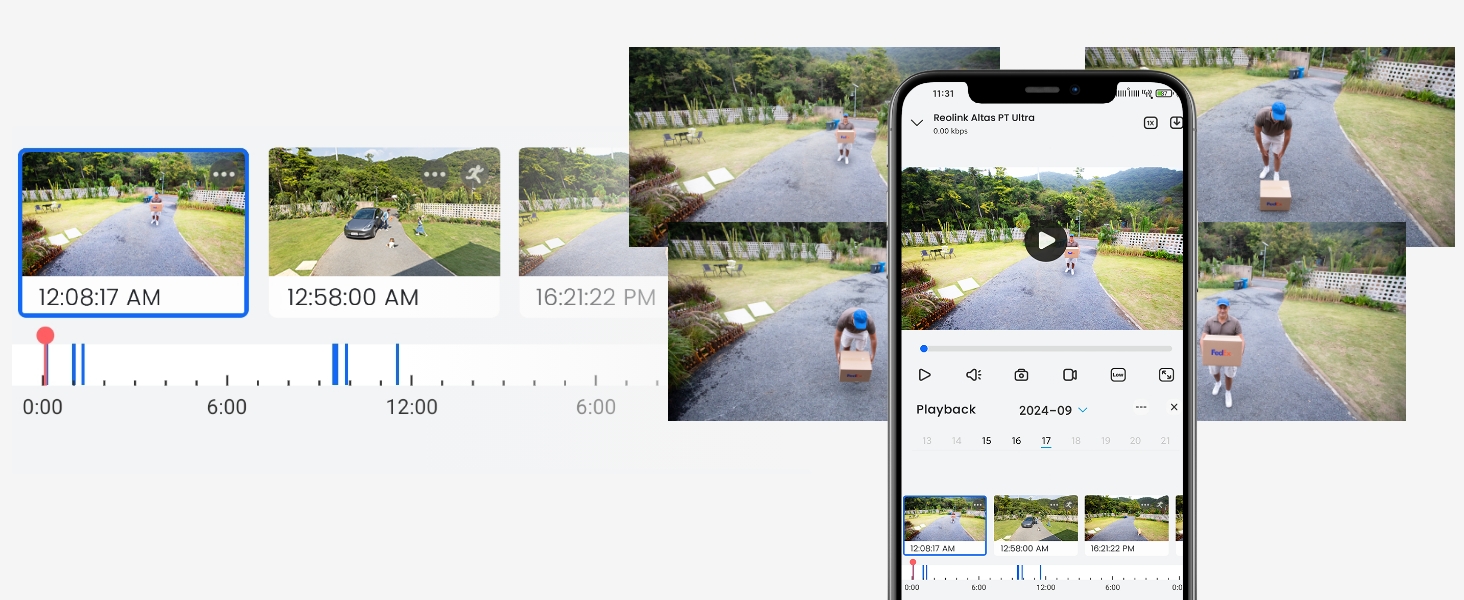 Kontinuerlig optagelse + foroptagelse